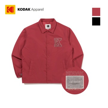 【KODAK Apparel】柯達 奧運系列教練夾克 2色(紅色 黑色) KB613004