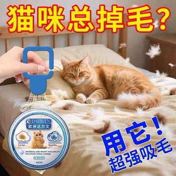 台現免運🔥自動除毛 超強吸附貓毛 粘毛髮掛件 除貓毛狗毛神器 吸毛掛件 粘毛掛件 家庭必備-禧禧寵物