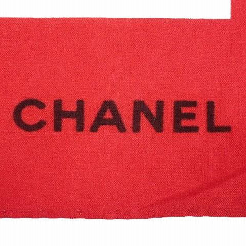 CHANEL シャネル  大判　コットン　パレオ　ストール 　スカーフ　リップ柄