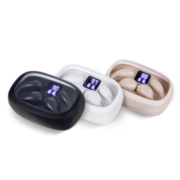 Sunland 夾耳式藍牙耳機-黑/白/膚