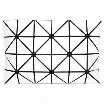 ISSEY MIYAKE 三宅一生 BAOBAO 4x6亮面手拿包-白