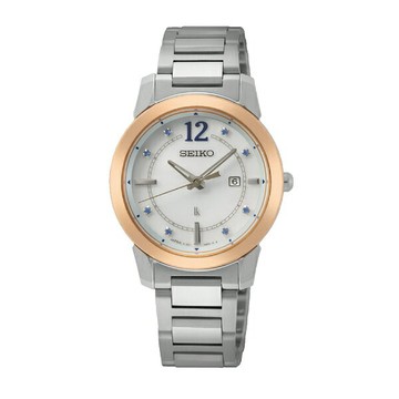 seiko SK037精工 SK037 V137-0DL0K(SUT414J1) Lukia 夏季限量 優雅時尚太陽能女錶 / 白面 31mm｜樂天領券現折★全館特惠中★指定刷卡回饋10%