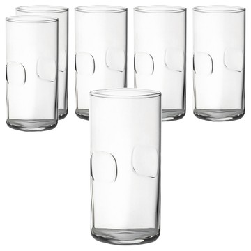 Ocean Glass UNITY HI BALL 雙指司令杯 360ml  透明  6個