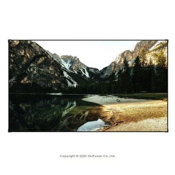 MD3-80 (16:9) CASOS 80吋 超短焦窄邊框抗光幕 ＊偏遠地區運費需補＊