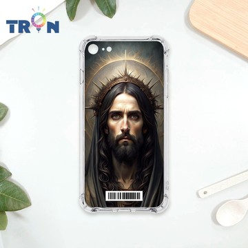 TRON IPhone 7/8/SE2 暗黑版基督 四角防摔載具殼 軟殼 手機殼