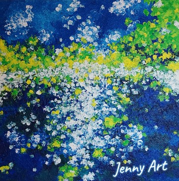 【靜謐】無框畫 抽象畫 畫作 掛畫 居家擺設 居家生活