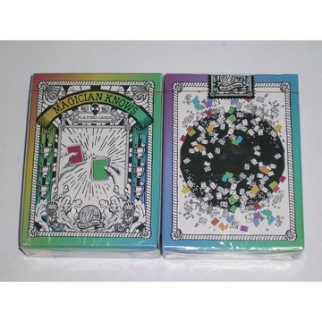 【撲克館】MAGICIAN KNOWS 魔術師知道撲克牌彩色牌盒(內牌為復古牌)-S103128385