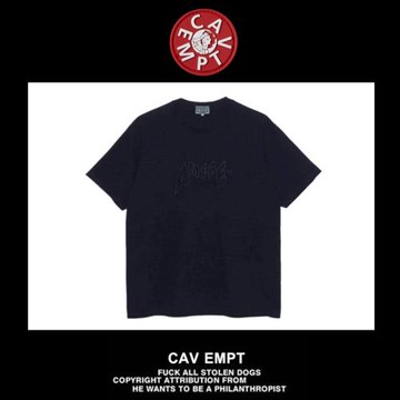 【現貨】CavEmpt C.E 20SS CE隱形刺繡蠟染青山限定男女裝短袖T恤
