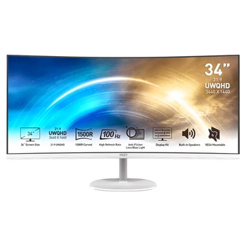 msi 微星 PRO 曲面美型螢幕 34型  MP341CQW