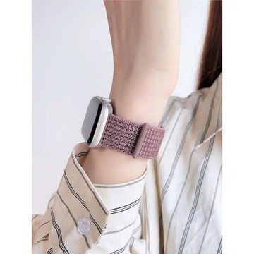 蘋果手表s7表帶applewatchse2回環iwatch運動s8ultra透氣手表帶s6