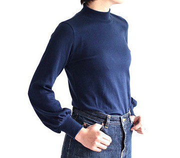 【領子可換】【高領】聚攏長袖T卹，注意造型【有尺碼和顏色】