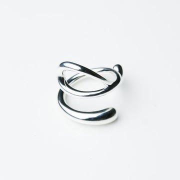 GEORG JENSEN 喬治傑生 MERCY 634E 純銀戒指