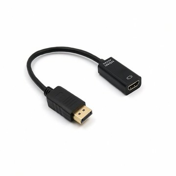 HDMI 傳輸線(全品項) 【宅配免運】4K DisplayPort(公)轉 HDMI(母)轉接線(15公分)