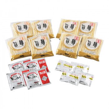 (代引不可) (同梱不可)「旨麺」博多VS長崎食べ比べ 8食セット FNT-8