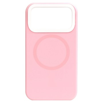 bebehome 果凍磨砂磁吸MagSafe手機保護殼  粉白色  iPhone17 Pro