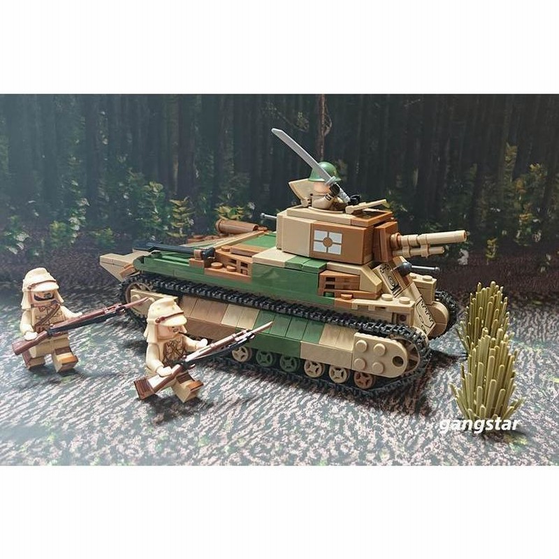 【国内発送&送料無料】 エレファント重駆逐戦車 ミリタリーブロック　レゴ互換 gangstar_elephant