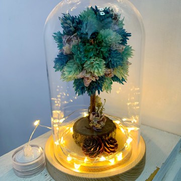 乾燥花樹桌飾 開幕賀禮 生日禮物_好花好樹(迷你)
