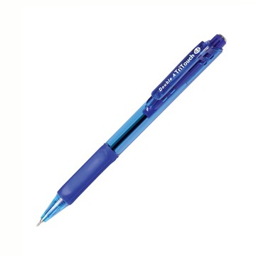 Double A 滑溜按壓式原子筆 0.5mm-藍 墊腳石購物網