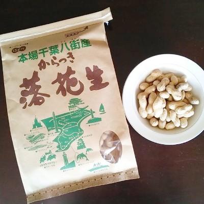 落花生 2袋 からつき 八街 千葉県 国産 送料無料 贈答品 お取り寄せ