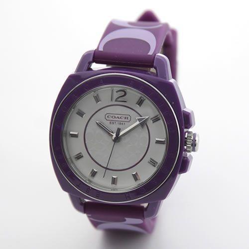 Coach silicone clearance watch