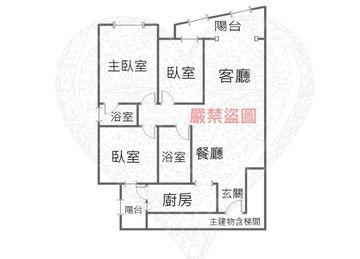 藝文商圈,日昇大道,美3房車,衛浴開窗雙陽台｜桃園市桃園區寶慶路
