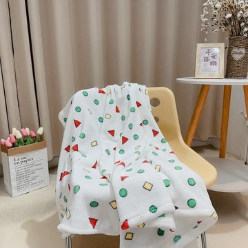 肥婆奶奶 蠟筆小新毛毯 蠟筆小新被子 毯子 小毯子 毛毯 法蘭絨毯 懶人毯 毯子 被子 空調被 交換禮物 生日禮物