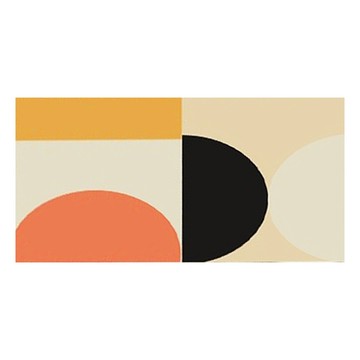 硅藻泥防水地墊  60 x 90cm  幾何11