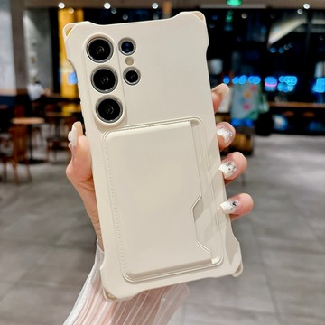 四角防摔 卡包手機殼 適用於 三星Galaxy A57 A37 A56 A36 A27 S24S25 S25 Ultra
