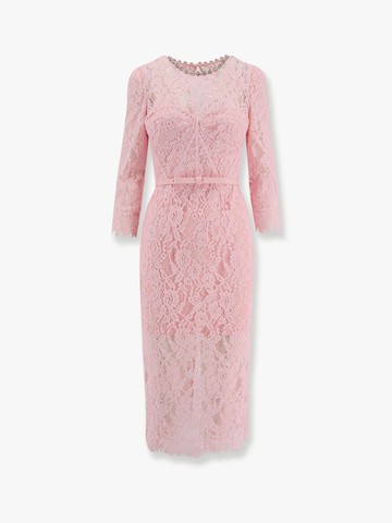 Lace dress with belt - SELF PORTRAIT - gender_Woman