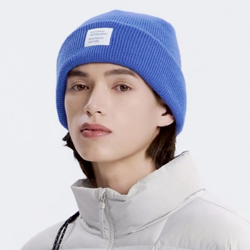 經典基本款 毛帽 - 藍色