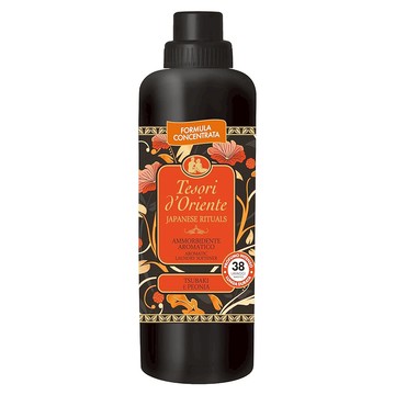 TESORI D'ORIENTE AMM. JAPANESE AROMATIC 日本儀式 柔軟精 黑瓶 產地義大利  760ml  1瓶