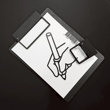 HMM 鋁方夾 + 板夾便條套組