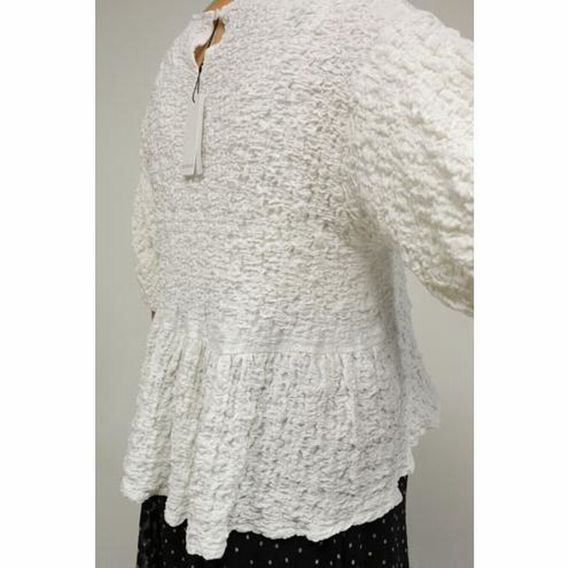 春夏最終処分【ベアトリス/E86212/60%OFF】綿ナイロンストレッチフクレジャカード丸首バックペプラムフレアーワイドパフ４分袖/spc/5i56/9i51b453xx 春夏最終処分【ベアトリス/E86212/60%OFF】綿ナイロンストレッチ