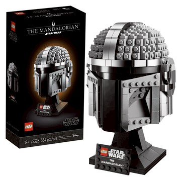 LEGO 樂高 STAR WARSTM 星際大戰系列 The MandalorianTM Helmet 584 pcs  1盒