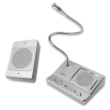 德順139窗口雙向對講機大功率銀行醫院證券碼頭車站擴音對講器【北歐居家生活】