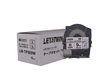 線號機專用標簽紙5 9 12MM 白色LM-TP505W  透明LM-TP512T