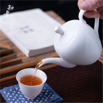 羊脂玉白瓷美人壺250ml