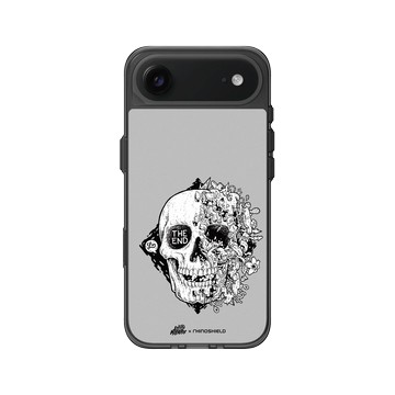 iPhone Air Clear (相機按鈕) 酷墨灰 - Ted Leonid Melendres - Diamond Skull 鑽石骷顱