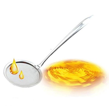 日式油脂阻隔撈勺 去油撈網 油切網 油脂漏網 細網油撈 瀝油網【DI288】  123便利屋