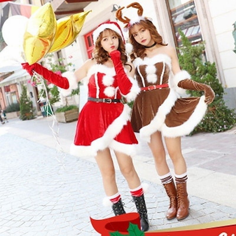 クリスマス パーティードレス レディース サンタ服 衣装 サンタ コスプレ サンタクロース衣装 仮装 通販 Lineポイント最大1 0 Get Lineショッピング
