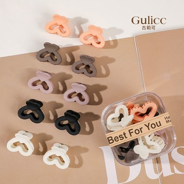 Gulicc 髮夾 可愛小髮夾10入盒裝