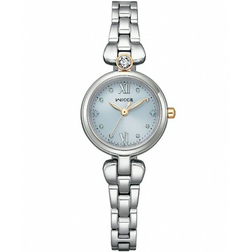 送禮首選★CITIZEN 星辰 Wicca 台灣限定款 太陽能晶鑽女錶KP5-611-93  附提袋【全館滿額折價★APP下單點數4倍送】線上購買享_實體門市同步服務