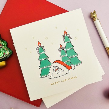 Somecats 聖誕卡片 Saeng的聖誕節