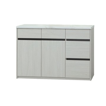 ASSARI 威尼斯4尺仿石面餐櫃(寬121x深41x高82cm)