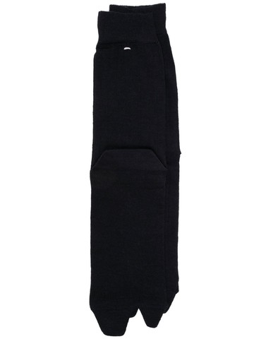Maison Margiela - Tabi split-toe socks - men - Polyamide/Wool - M - Black