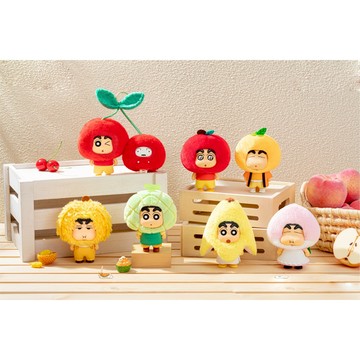 Crayon Shin-Chan 蠟筆小新水果小屋毛絨盲盒- 隨機發貨 ToysRUs玩具反斗城