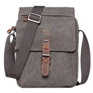 Troop London｜大容量休閒帆布斜背包TRP0211 - 玫瑰粉