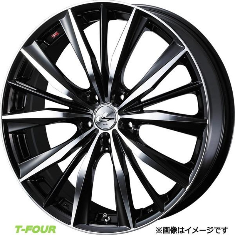 ウェッズ レオニス VX アルミホイール4本 1台分(17×7J 5-114 INSET42