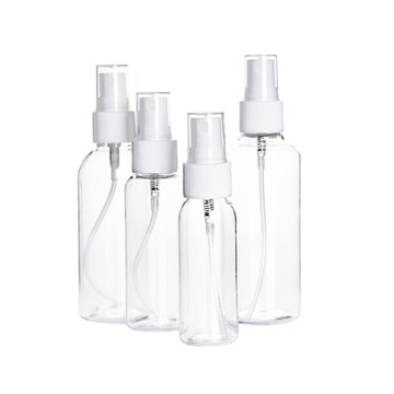 Dagebeno PET材質透明小噴瓶 防疫酒精消毒水分裝瓶-100ML一入