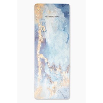 【Clesign】OSE Yoga Mat 瑜珈墊 3mm - ART17 VIOLET (高島絲纖維絨面瑜珈墊)